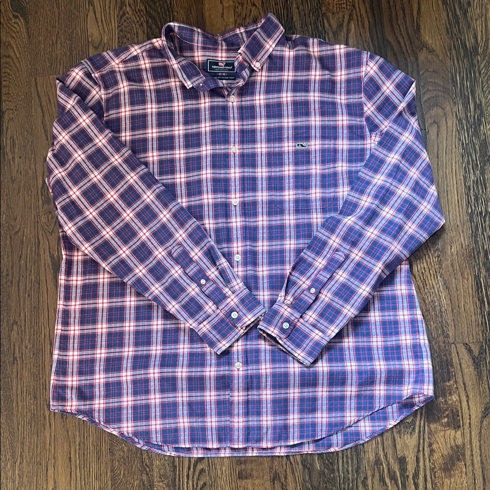 Men's vineyard vines performance flannel XXL